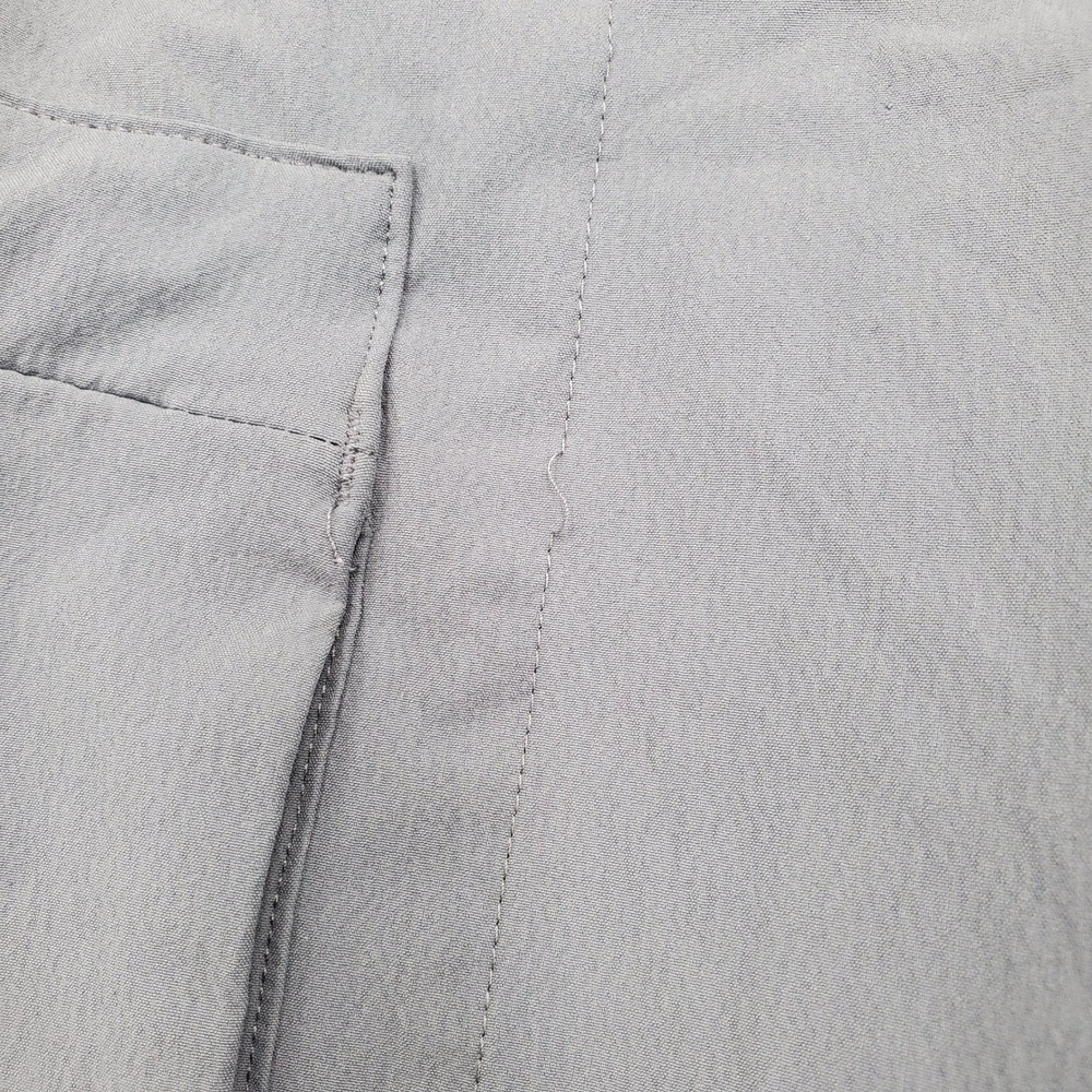 Mountain Hardwear Womens Hiking Cargo Pants Gray Bungee Hem Size 6/32 Flawed - Picture 9 of 9